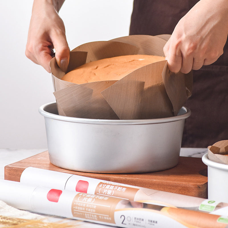 Genanvendeligt og holdbart papirark til frigivelse af kager