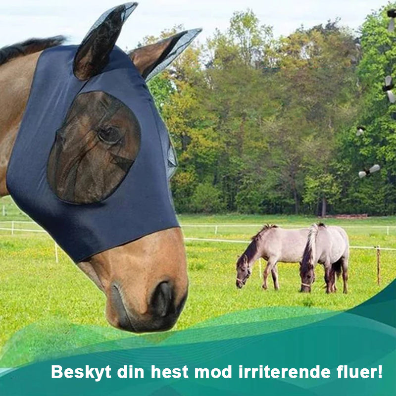 Maske til heste Anti-fly Mesh
