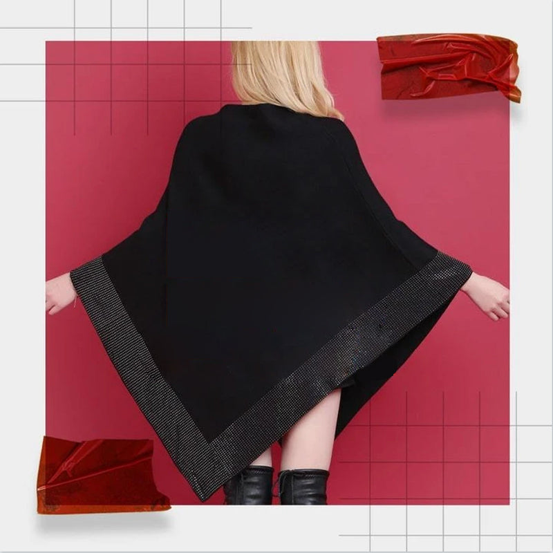 Skinnende uldsjal (Dame)