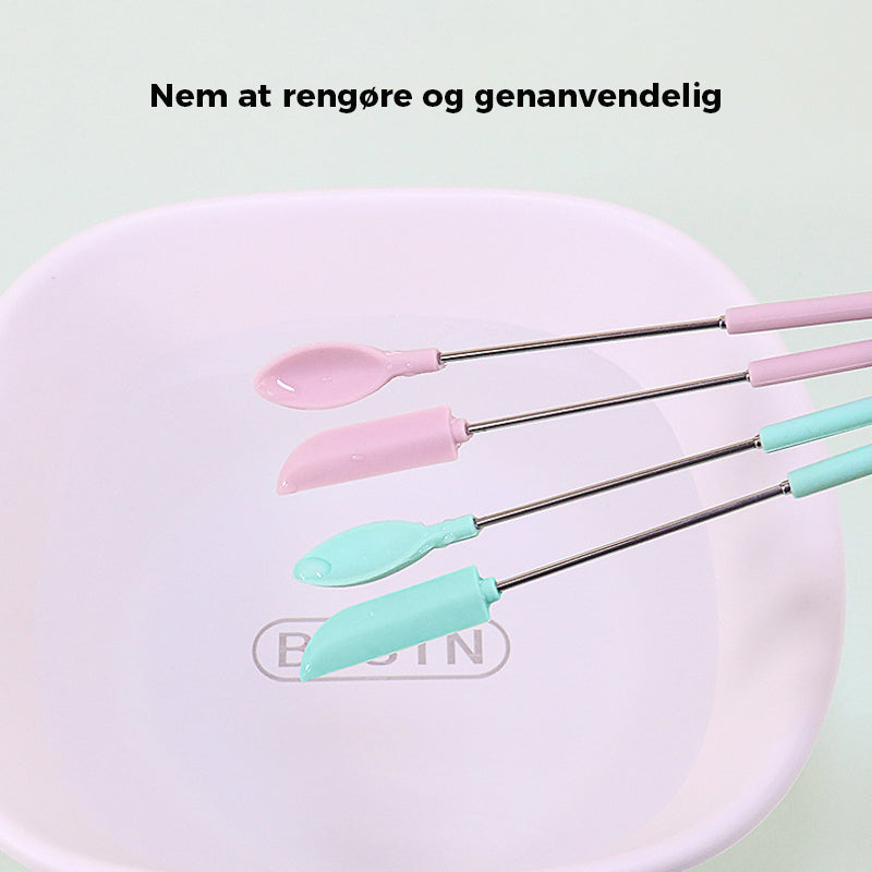 Mini Teleskopisk Spatel i Silikone
