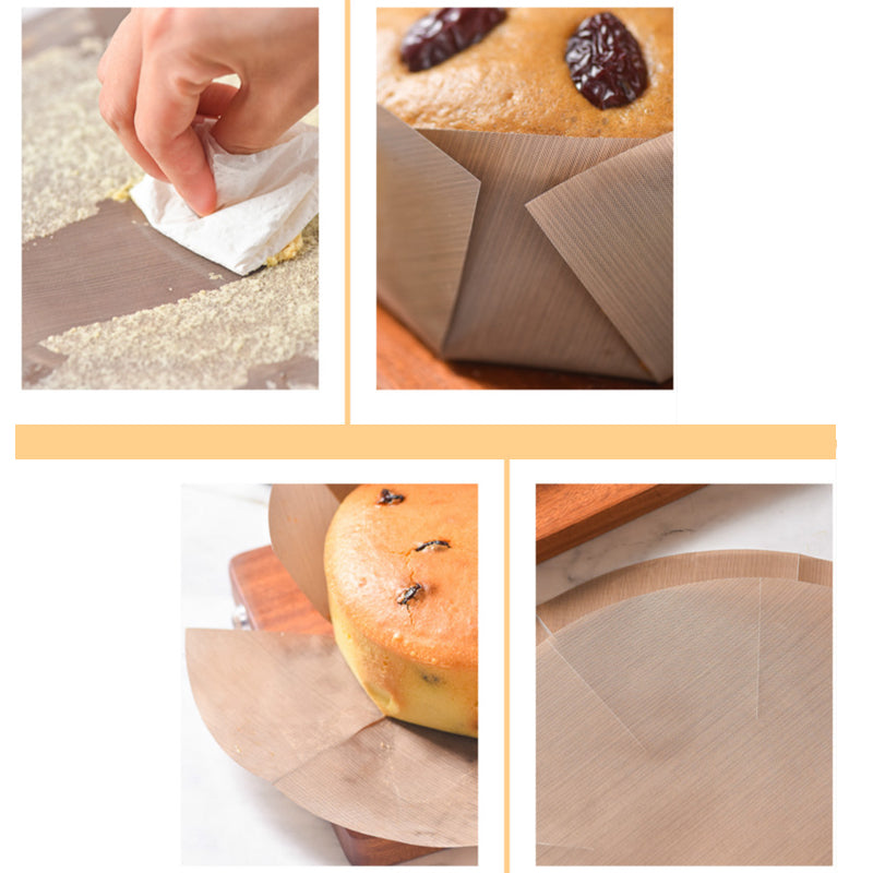 Genanvendeligt og holdbart papirark til frigivelse af kager