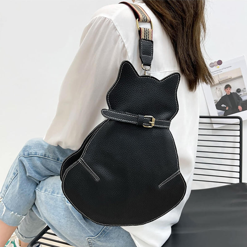 Katteformet Crossbody Taske