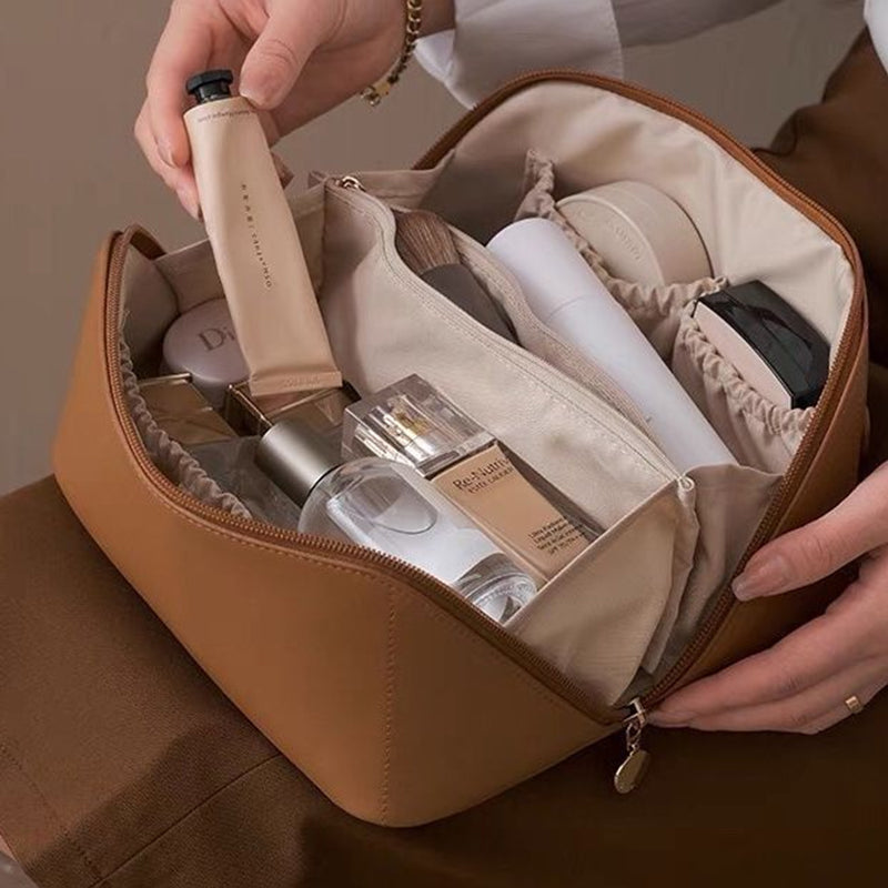 PU Rejsetaske til opbevaring af kosmetik