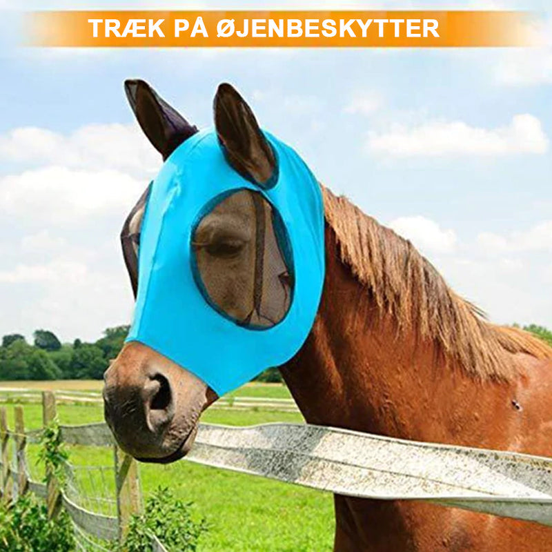 Maske til heste Anti-fly Mesh
