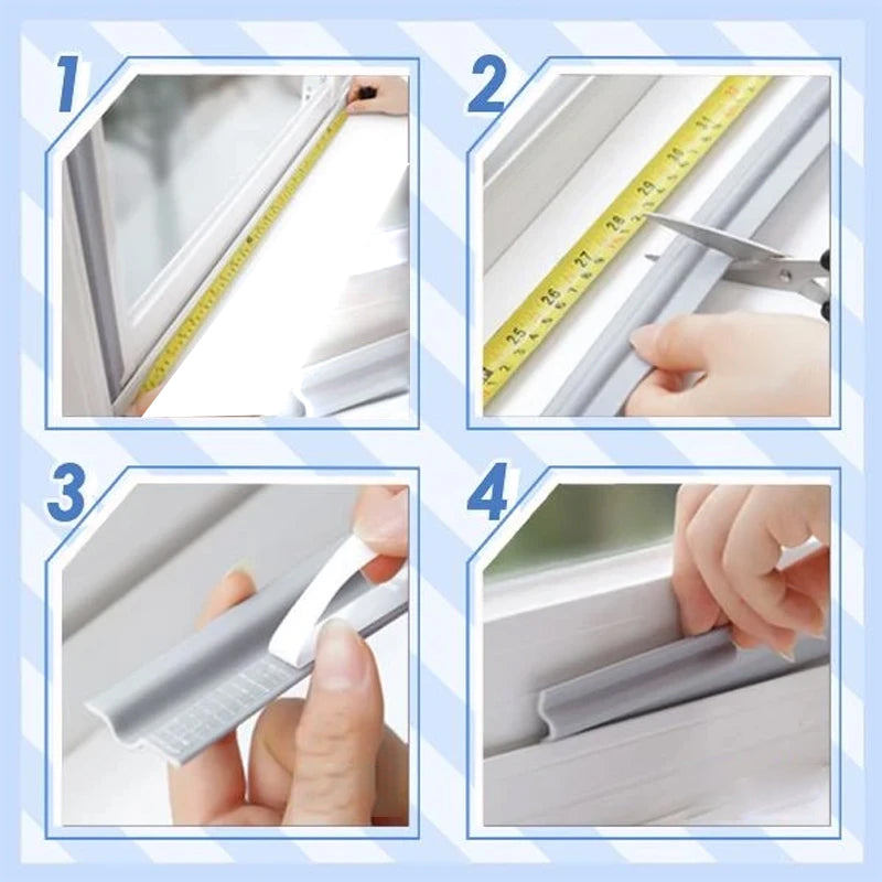 Selvklæbende vejrtætningsliste