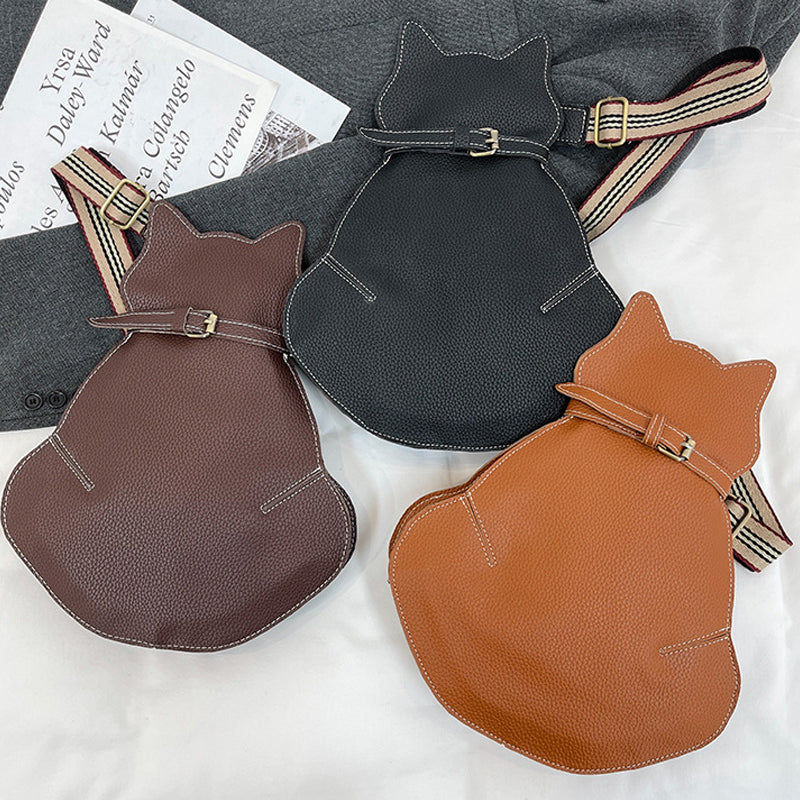 Katteformet Crossbody Taske