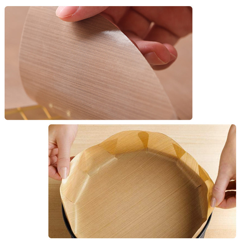 Genanvendeligt og holdbart papirark til frigivelse af kager