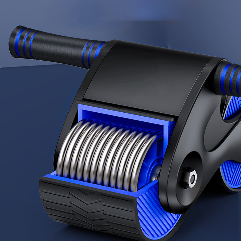 Træningsredskab med automatisk tilbagetrækning