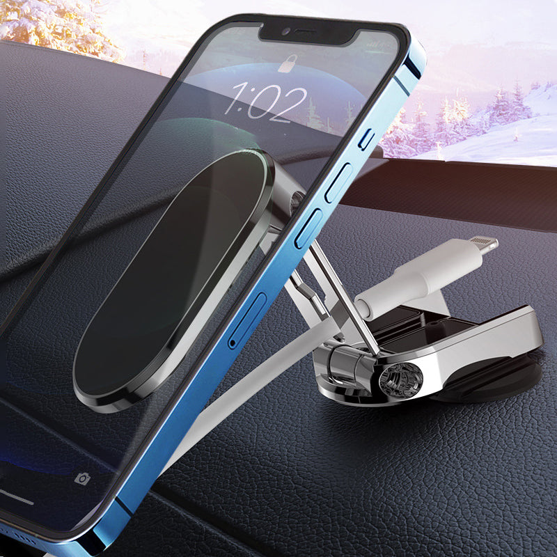 Forudsalg: Foldbart telefonbeslag til bilen i metal