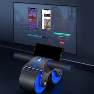 Træningsredskab med automatisk tilbagetrækning