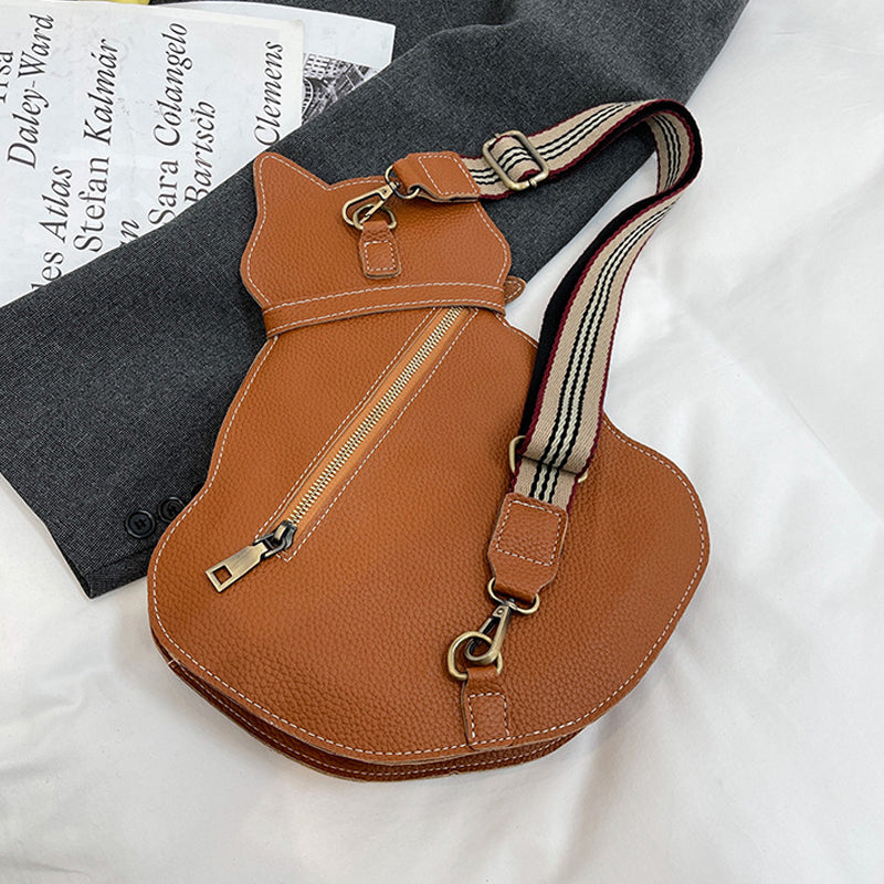 Katteformet Crossbody Taske