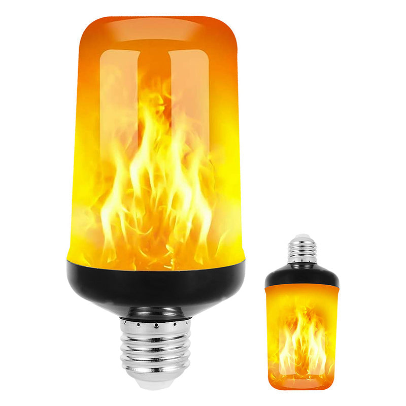 LED lyspære med flammeeffekt