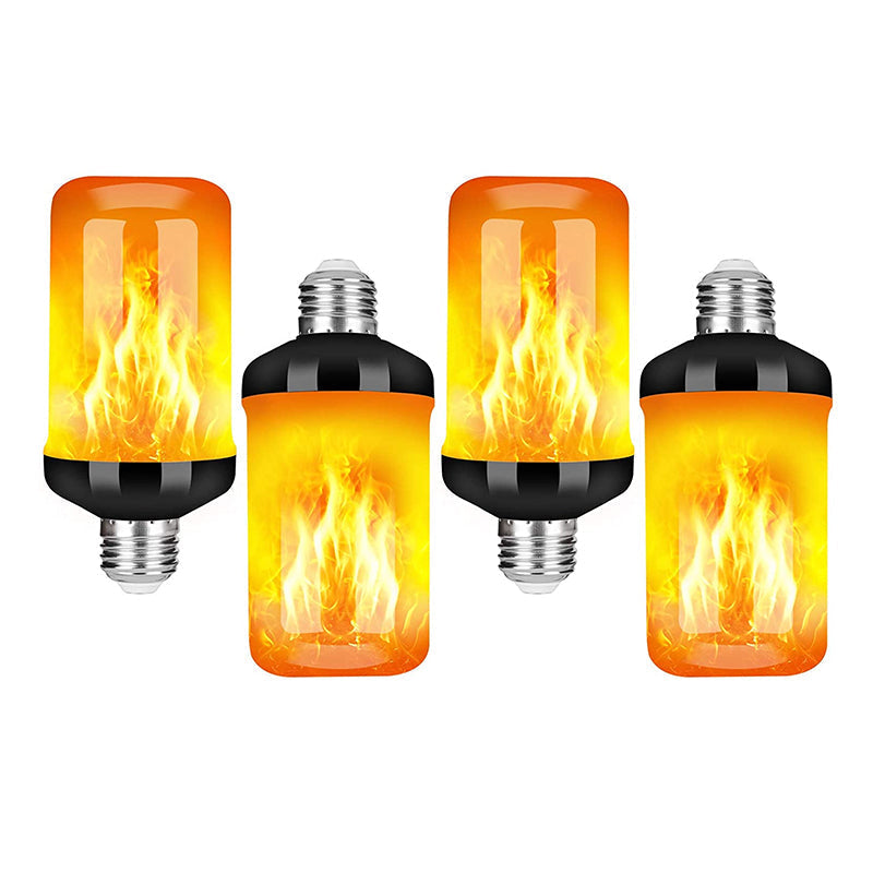 LED lyspære med flammeeffekt