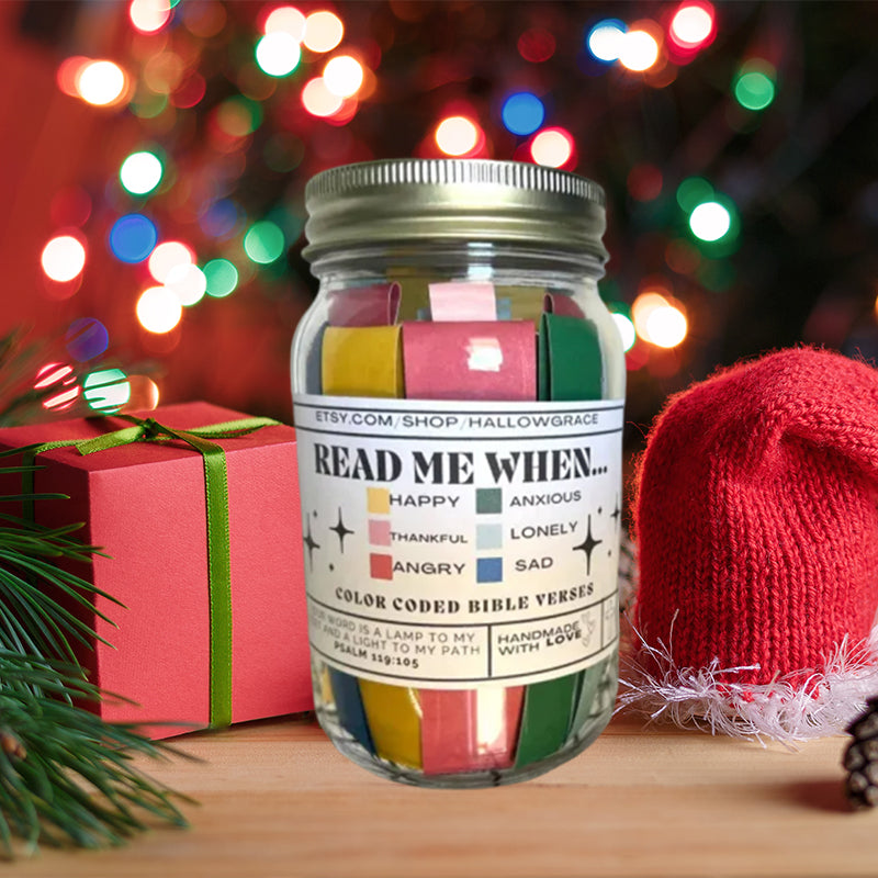 Bibelvers i glaskrukke