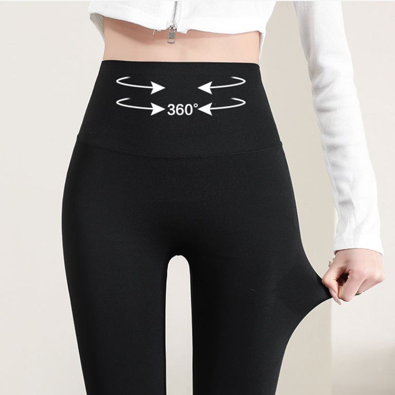 Højelastiske kropsformende leggings
