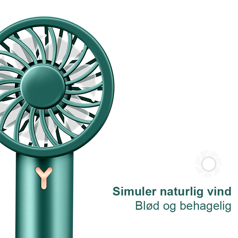 Mini teleskopisk foldeventilator