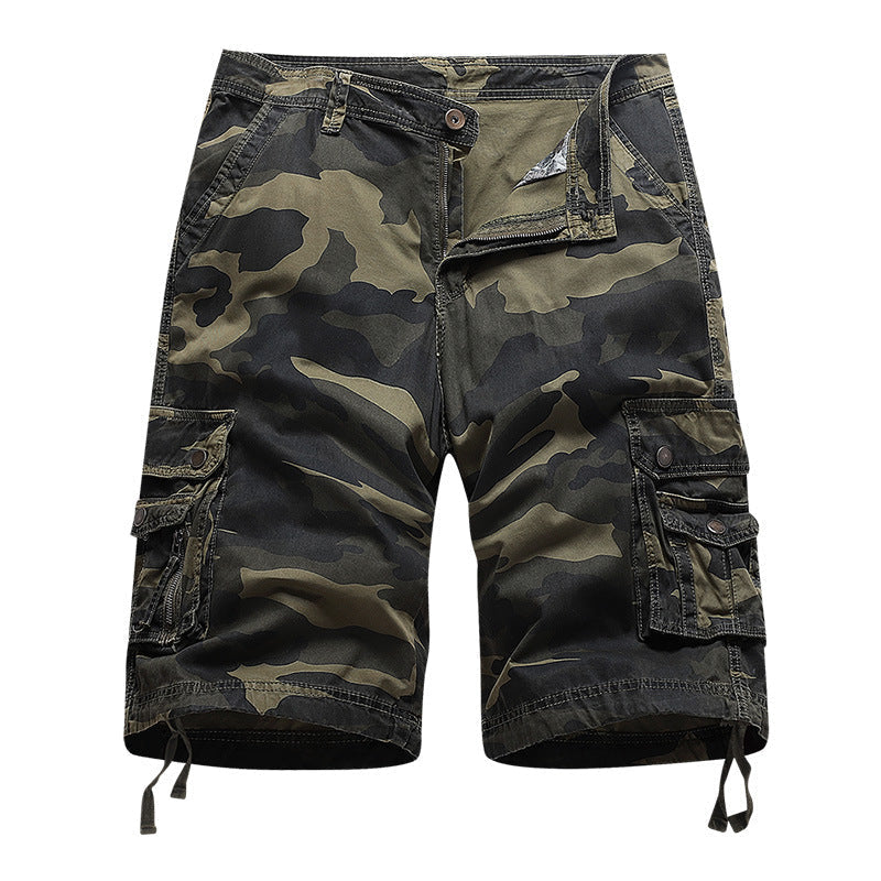 Sportsshorts til mænd med flere lommer