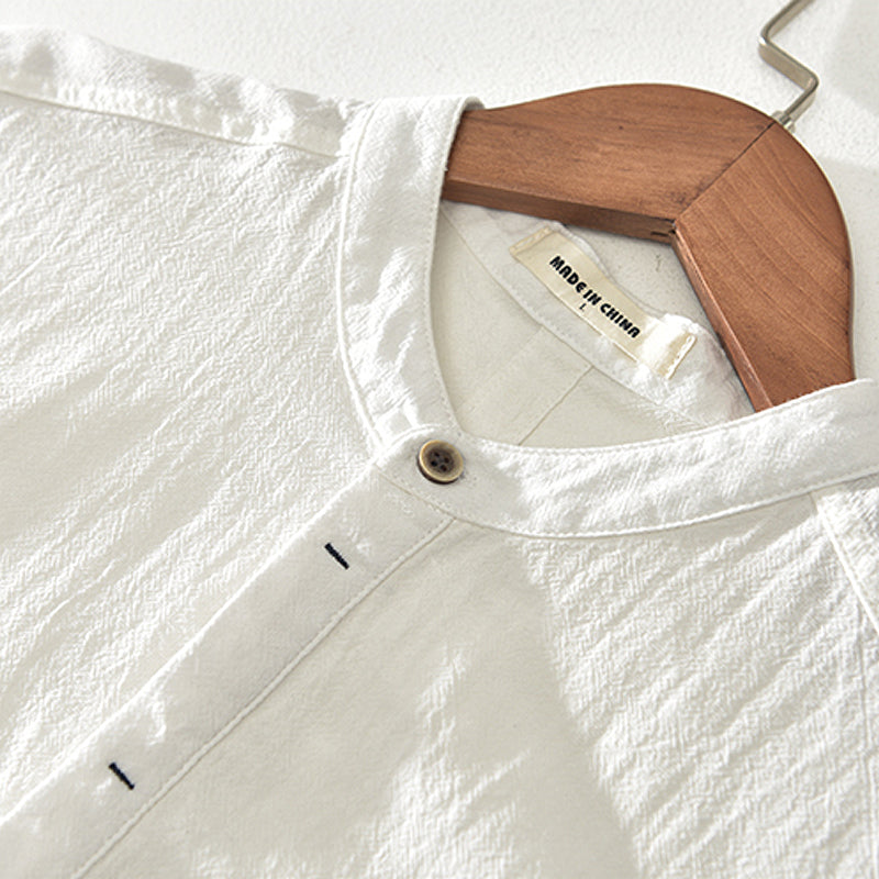 PROVENCE LINNED SKJORTE