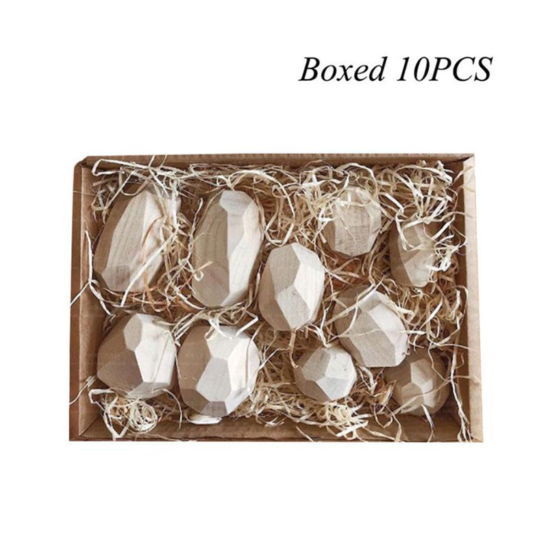 Stenblokkesæt i træ | Balancespil