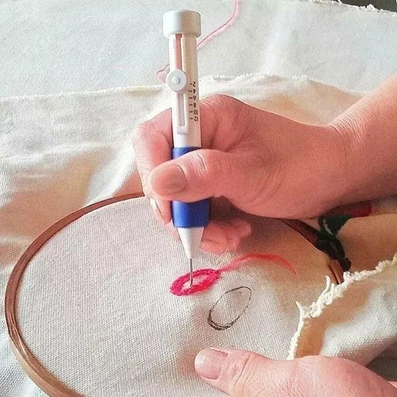 Broderitrykt papirsæt