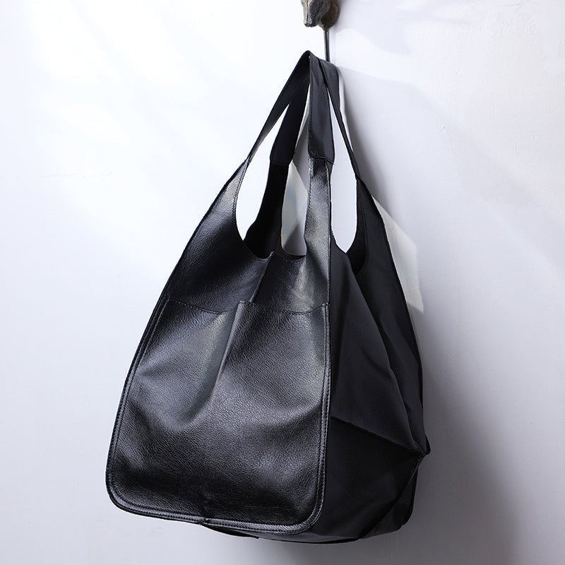 Kvinder Oversize Weekender læder håndtasker