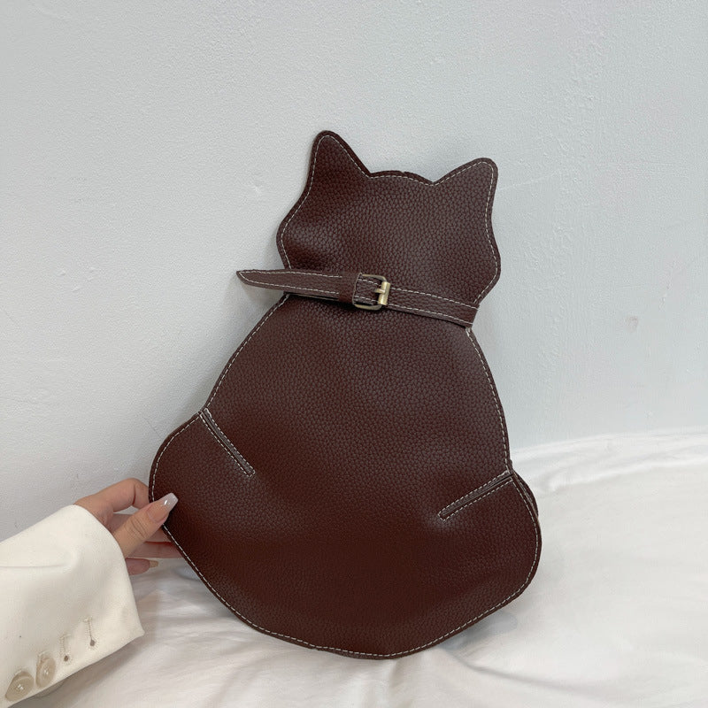 Katteformet Crossbody Taske
