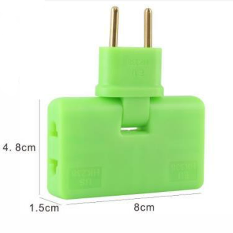 Drejelig stikkontaktkonverter