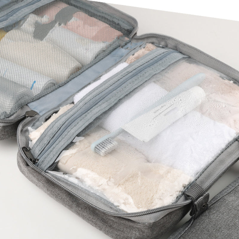 Perfect For Traveling - Toiletry Bag For Women With Hanging Hook
