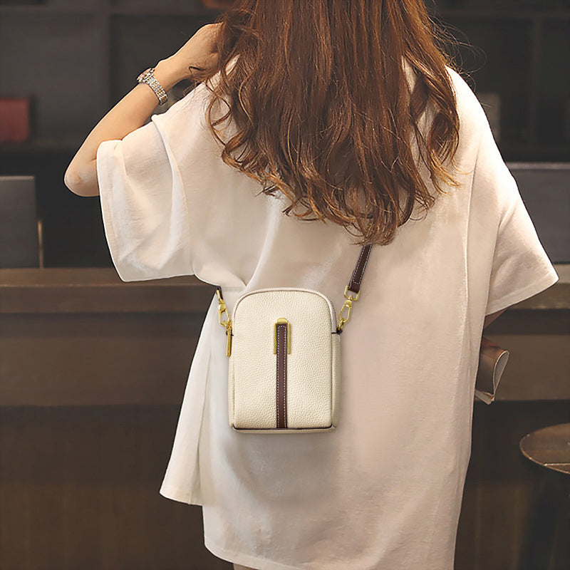 Letvægts Crossbody miniskuldertaske til telefon