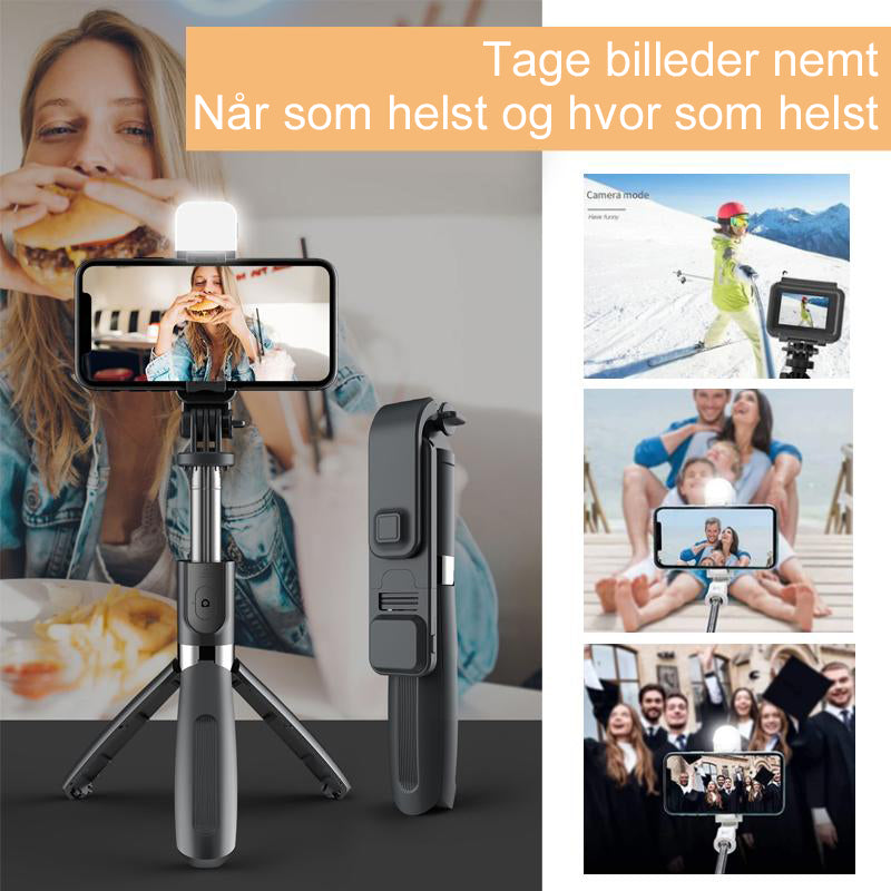 Trådløs Bluetooth Selfie Stick