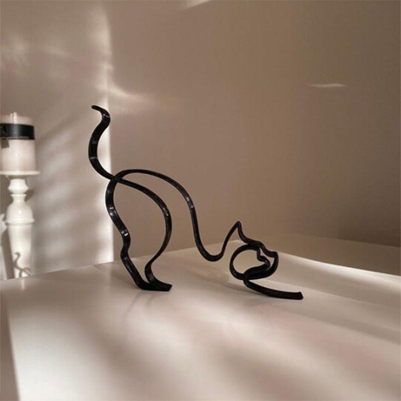 Hund minimalistisk kunstskulptur