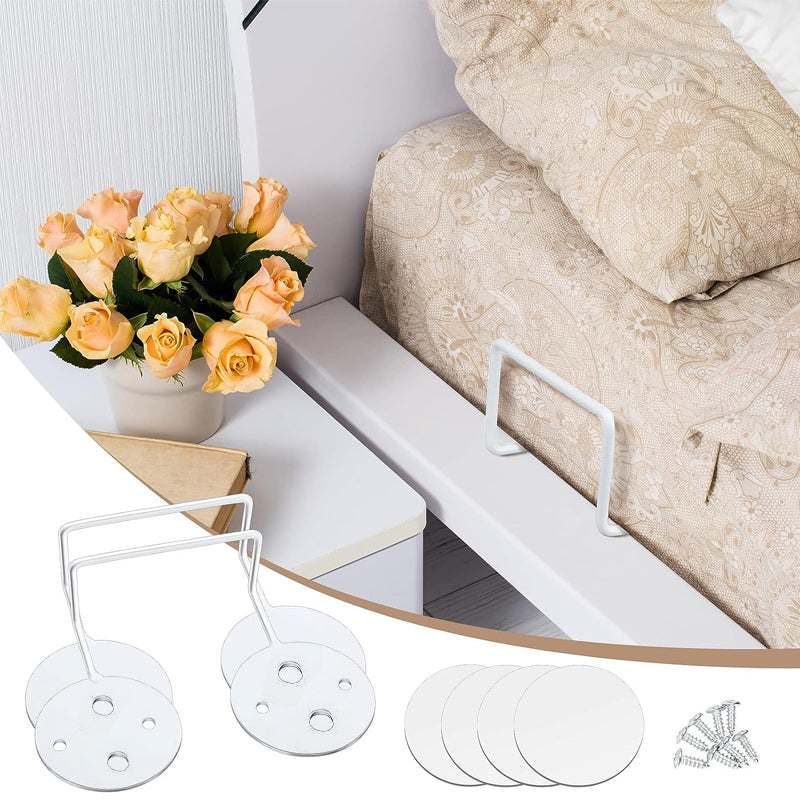 Skridsikre fastgørelsesbøjler til madras