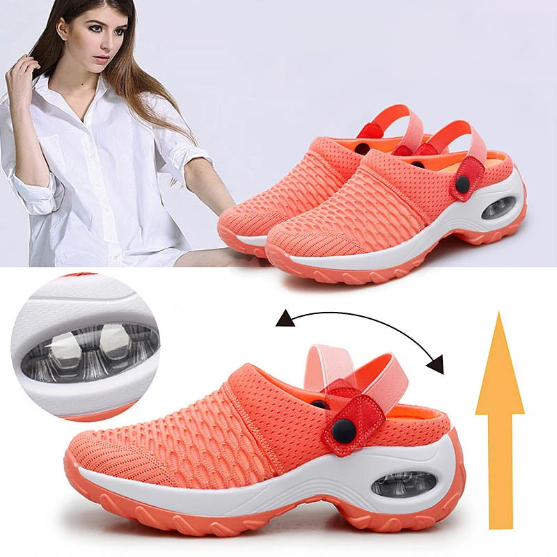 Kvinders åndbar Casual Air Cushion Slip-on sko