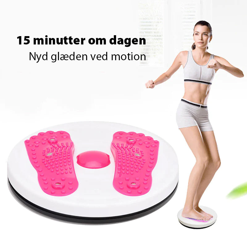 Taljetrænende balance brætskive