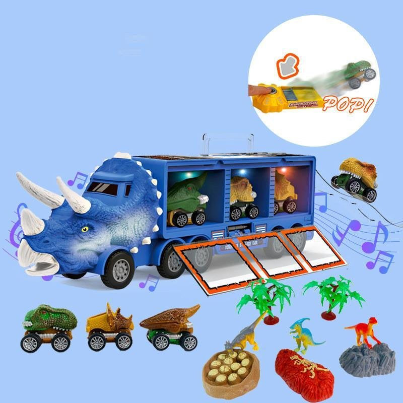 Musikafspillende Dinosaurtransport