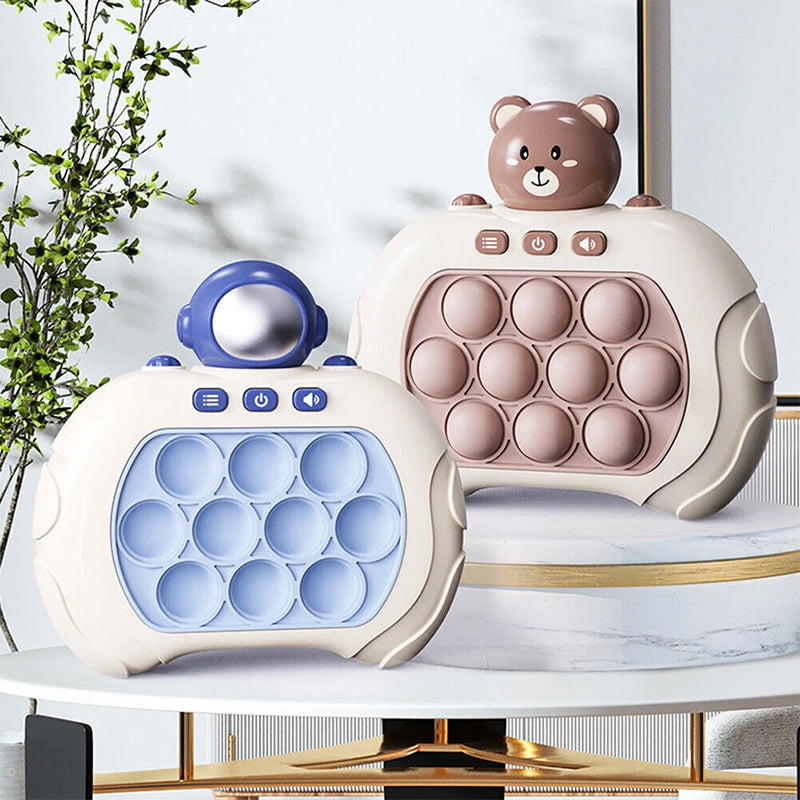 Mini spilkonsol med farvekodespil