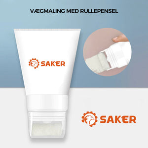 Vægmaling med rullepensel
