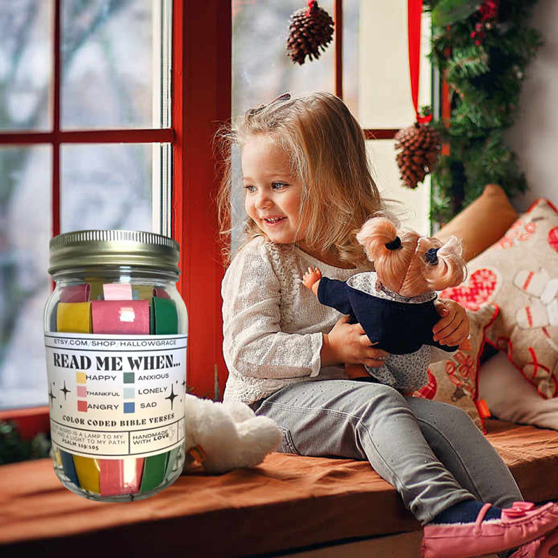 Bibelvers i glaskrukke