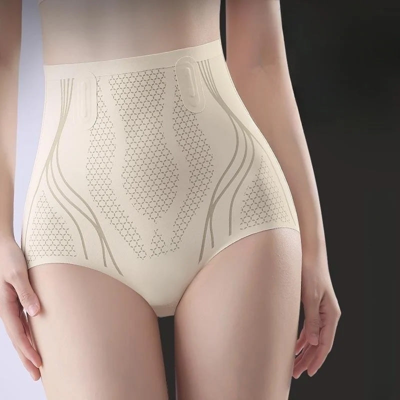 Issilke trusseshorts med ioniske fiibre og mavekontrol