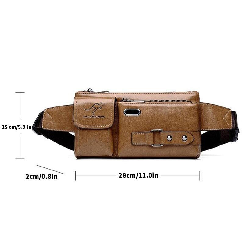 Mænds slynge taske Brysttaske