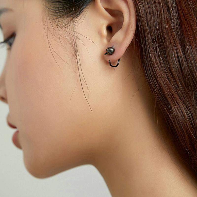 Søde katteøreringe