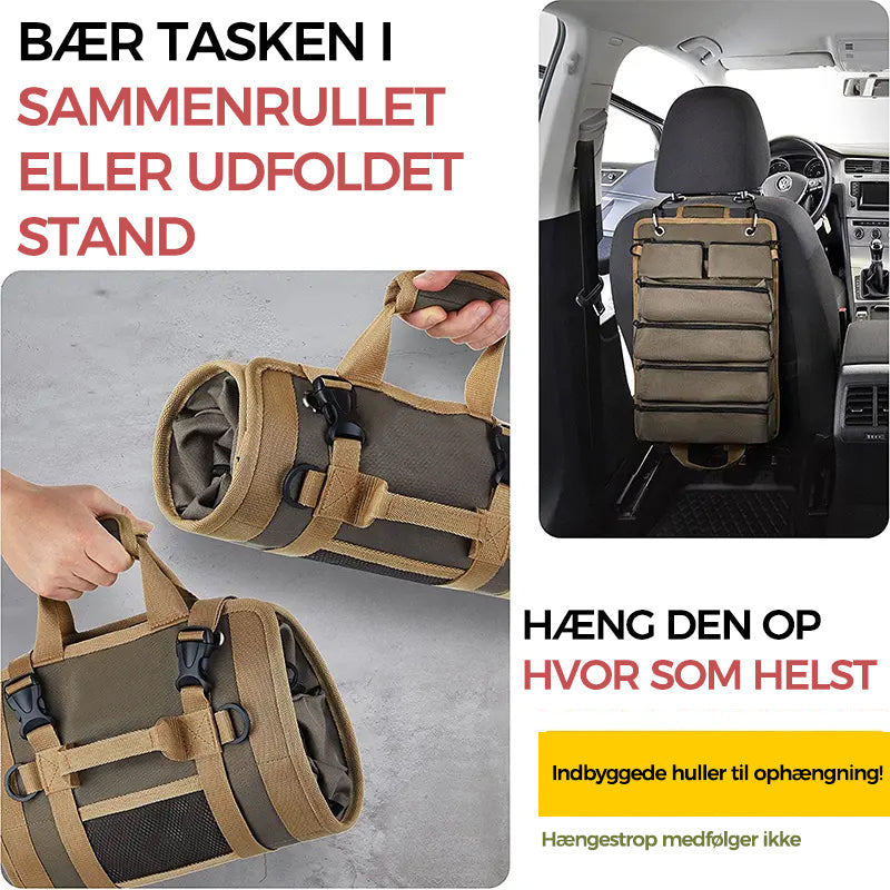 Rulletaske til værktøjsopbevaring