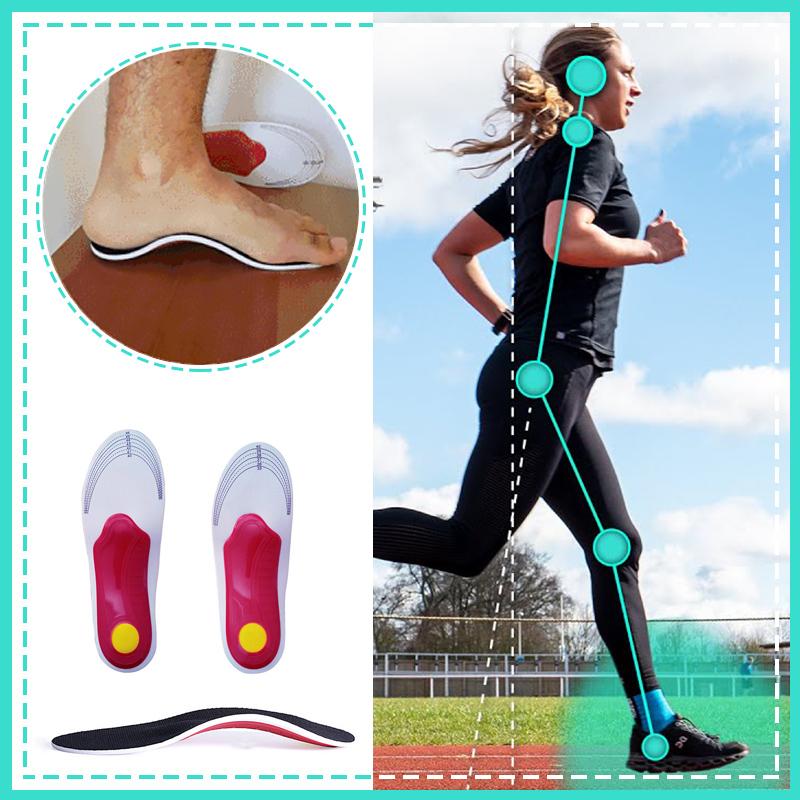 Fodindlæg til støtte for fodsøjler