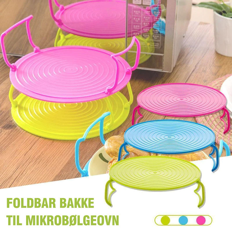 Foldebakke til mikrobølgeovn (2 stk)