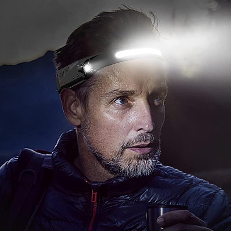 USB genopladelig pandelampe