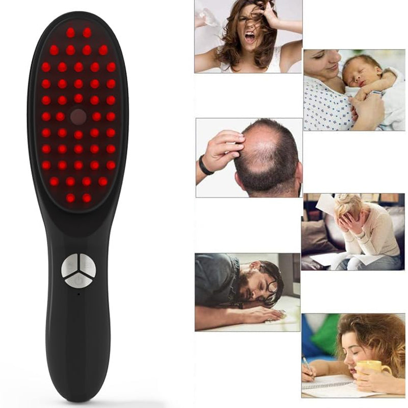 Multifunktionel elektrisk massagekam