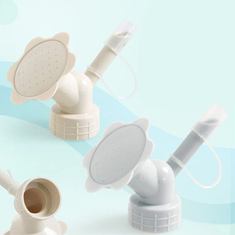 Vandingstud med dobbelt hoved til flaske