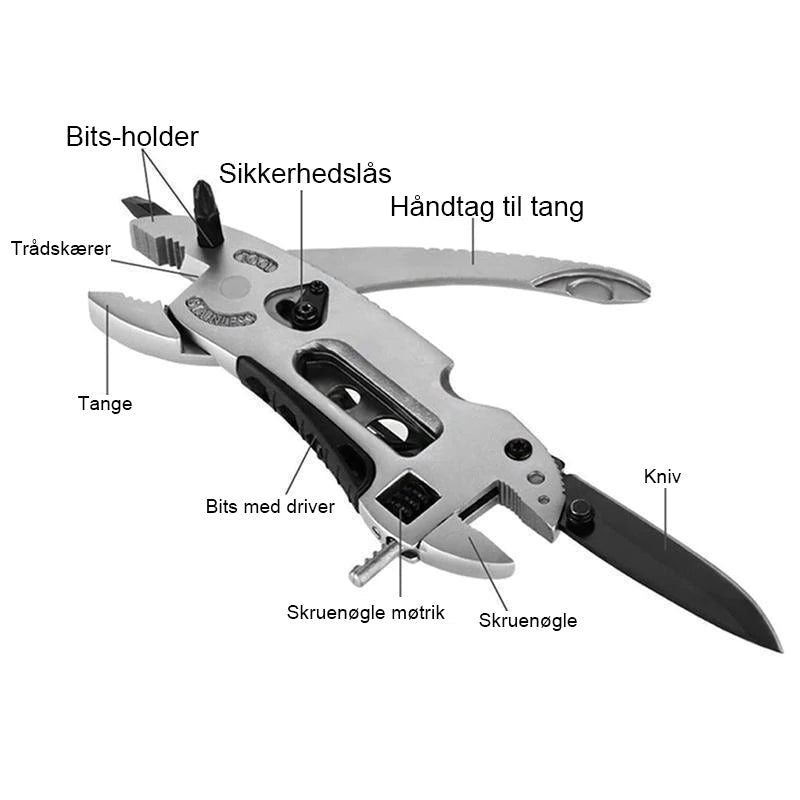 Mini multifunktionelt tangværktøjssæt