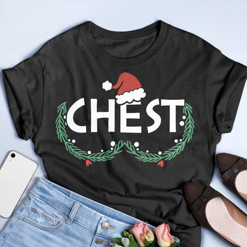 Klassisk matchende par T-shirt