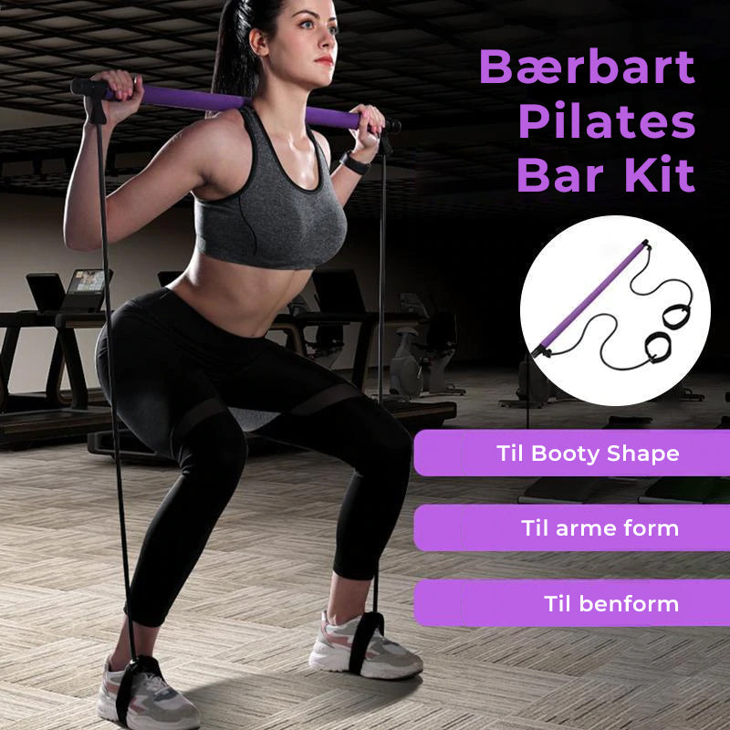 Bærbart Pilates Bar Kit